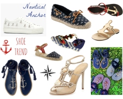 Shoe Trend Nautical Anchor
